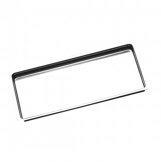 BANDEJA de Inox para Instrumentos Dimensões  22 x 09 x 1,5 cm - 3