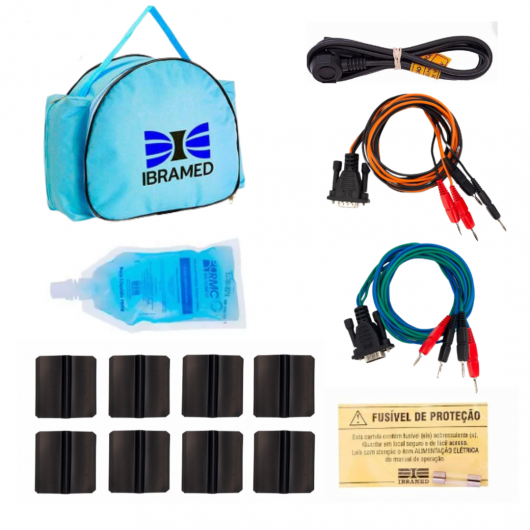 Neurodyn II Ibramed- Aparelho de Corrente Tens, Fes e Russa- 4 Canais  - 6