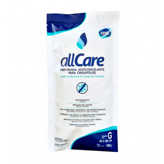 Membrana Anticongelante Para Criolipólise AllCare - G 40 x 30cm