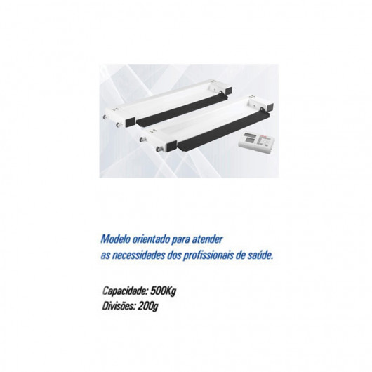 Balança profissional hospitalar para pesagem no leito MS-6000 Ottoboni	 - 3