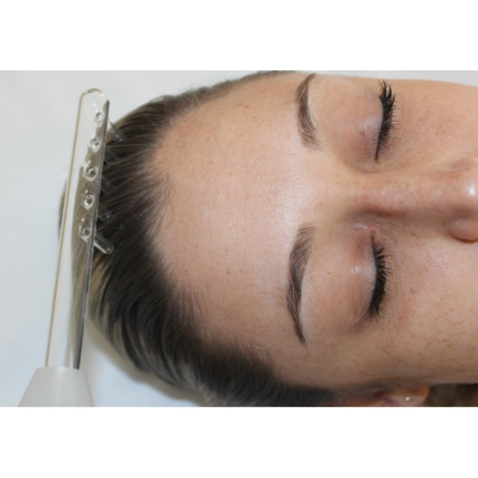 Combo - Alta Frequência HF Ibramed + Kit de Eletrodos - Tratamentos Faciais e Capilares - 4