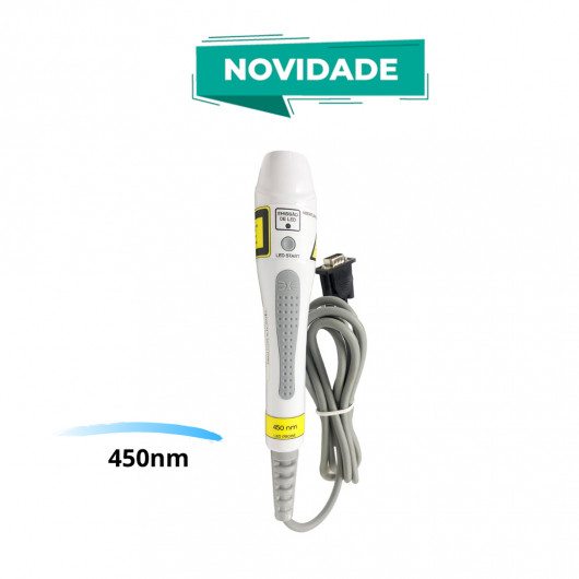Mini Probe 450nm Led Azul  - Aplicador Para Vapor De Ozônio Dermosteam Ibramed