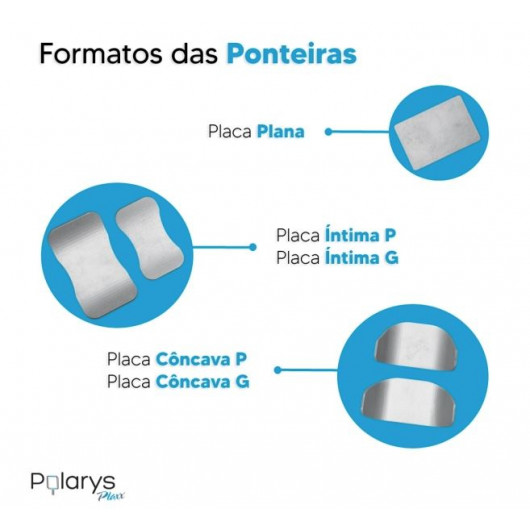 Aplicador Intercambiável Para Polarys Plaxx IBRAMED - 2
