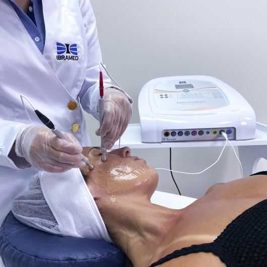 Novo Neurodyn 10 canais - Ibramed - Aparelho de Eletroestimulação Aussie, Russa, Eletrolipólise, Microcorrentes - 9