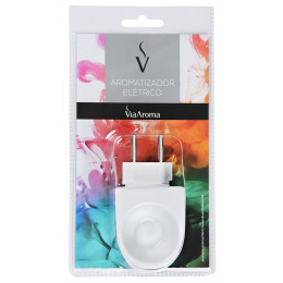 Aromatizador de Ambientes Plug Elétrico - Aquece os óleos essenciais para aromatizar o ambiente - Via Aroma