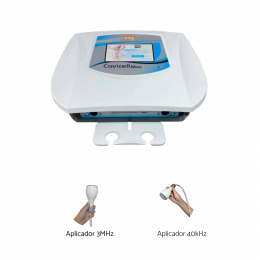Cavicell Max CECBRA- Aparelho de Lipocavitação 40KHz 26W e Ultrassom 3MHz 25W- Bivolt
