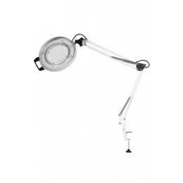 Lupa com iluminação em LED c/ apoio para Mesa Estek