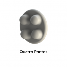 Ponteira Quatro pontos para aparelho Modellata Ibramed