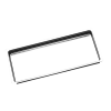 BANDEJA de Inox para Instrumentos Dimensões  22 x 09 x 1,5 cm - 3