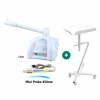 Combo Dermosteam 110v + Mini Probe Led Azul + Carrinho Para Vapor - 1